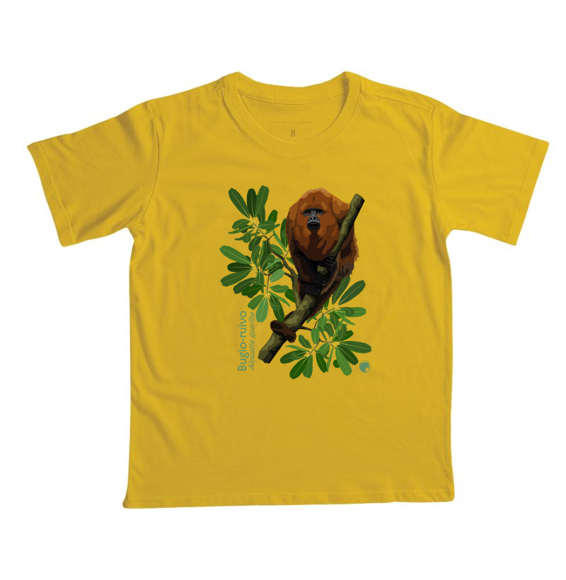 Camiseta Infantil Bugio-ruivo - Imagem 7