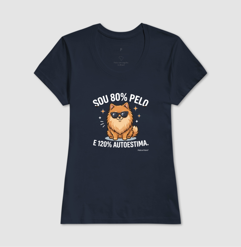 CAMISETA SPITZ ALEMÃO AUTOESTIMA - Imagem 7