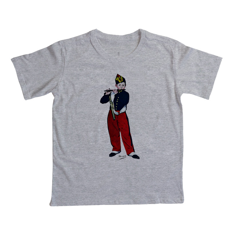 Blusa Infantil Impressionismo Le Fifre Édouard Manet - Coleção Vestindo Arte - Imagem 2