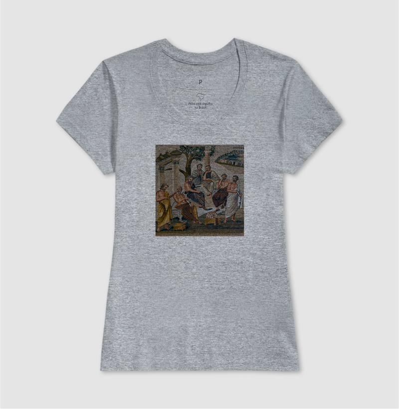 A Academia de Platão — Mosaico de Pompeia - Imagem 10