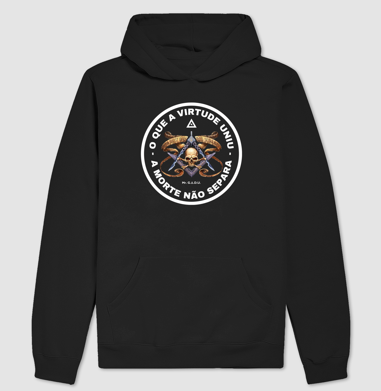 Hoodie (Casaco Moletom Premium) - Virtude x Morte 2 - Mr. GADU