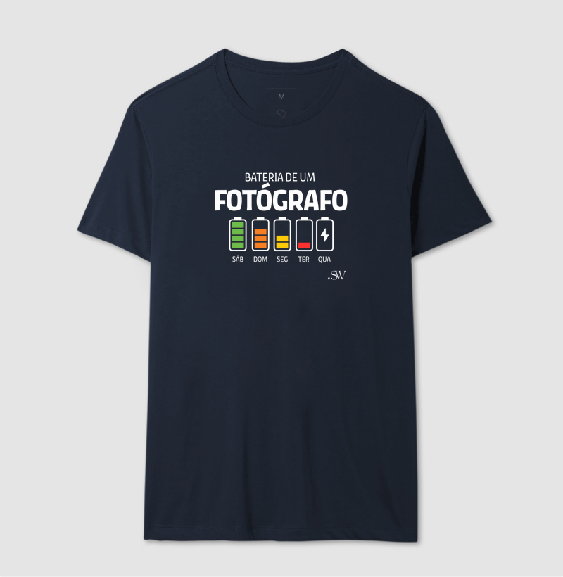 T-shirt | Shutter 04 Fotografia | Bateria original - Imagem 6