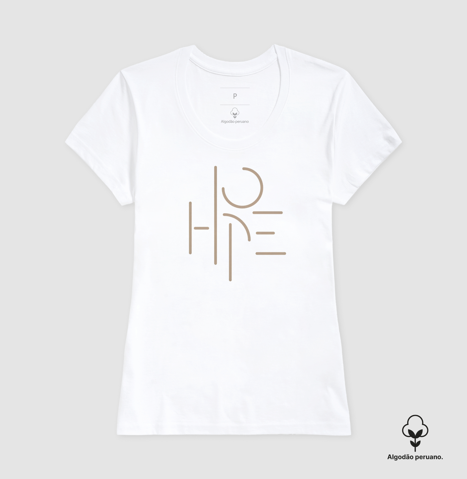 Camiseta Esperança — Algodão Peruano - Imagem 9