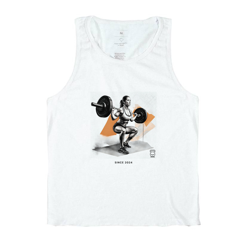 Mulher agachando (Unissex)