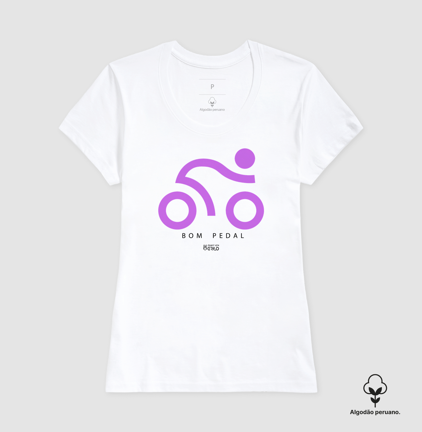 Camiseta Algodão Peruano - BOM PEDAL - Imagem 3