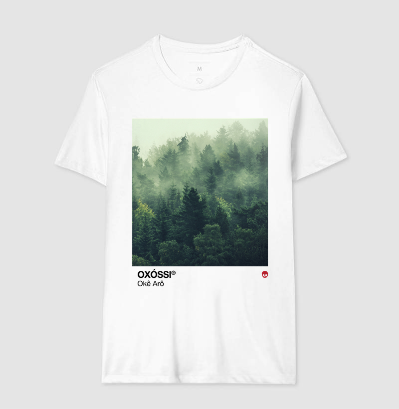Camiseta Umbanda Orixá Oxóssi - Mata - Imagem 4