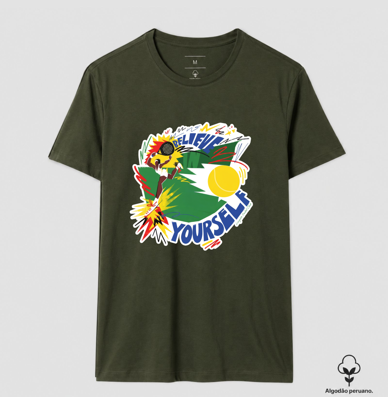 Camiseta Padel Believe in Yourself Smash - Imagem 3