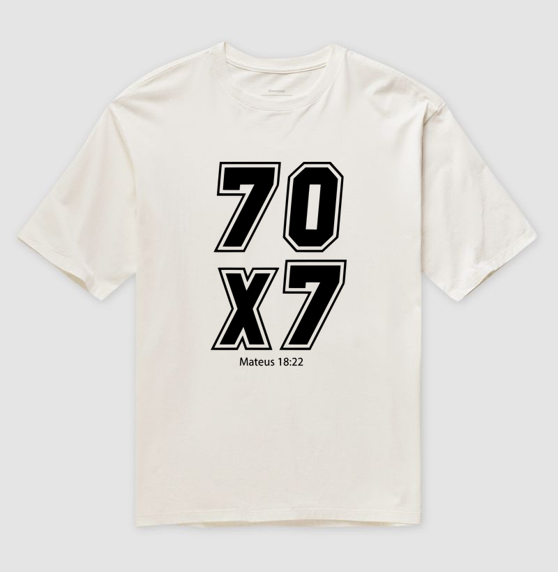 Camiseta Oversized 70x7  - Imagem 4