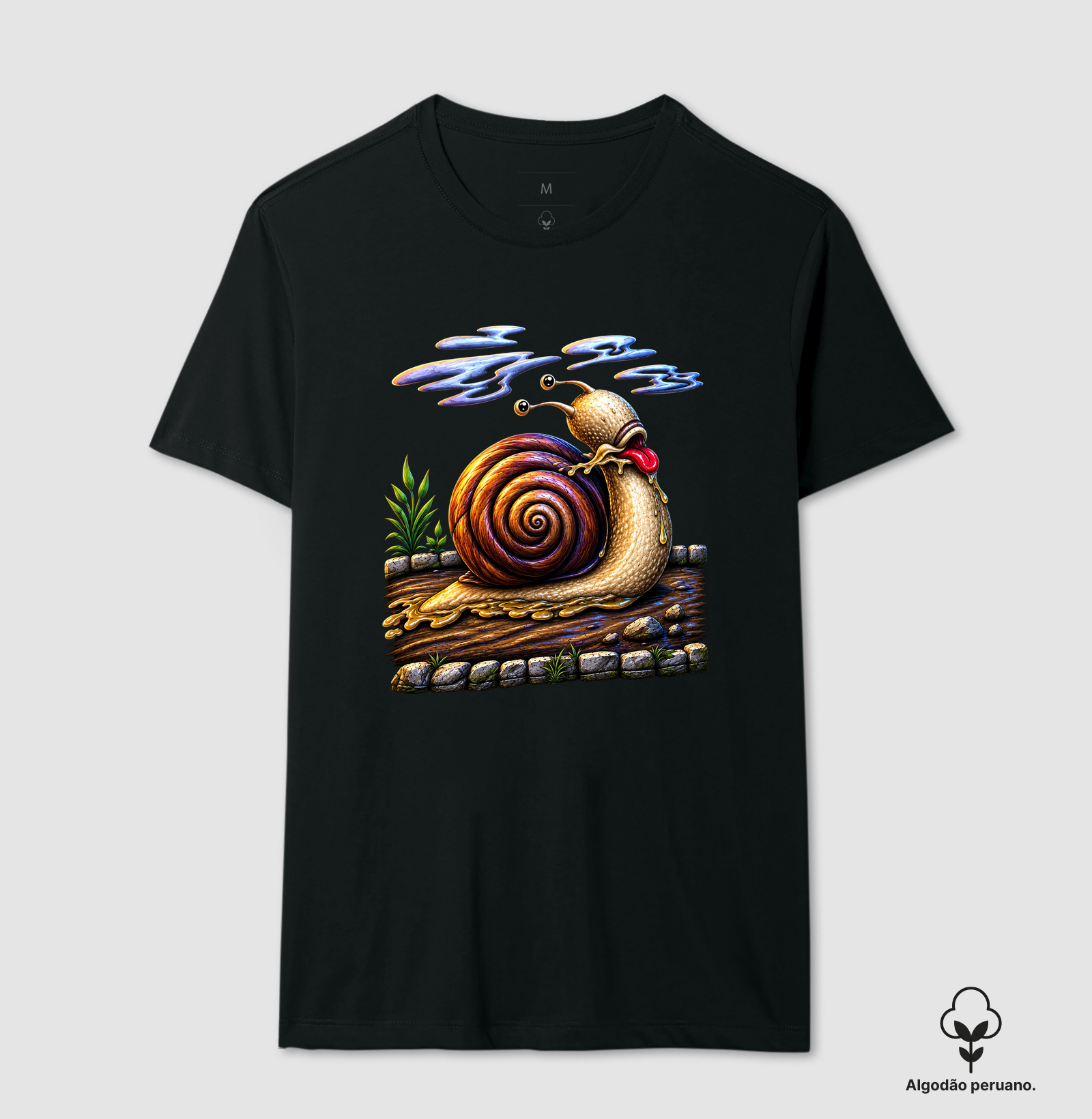 Camiseta Caracol — Algodão Peruano - Imagem 9