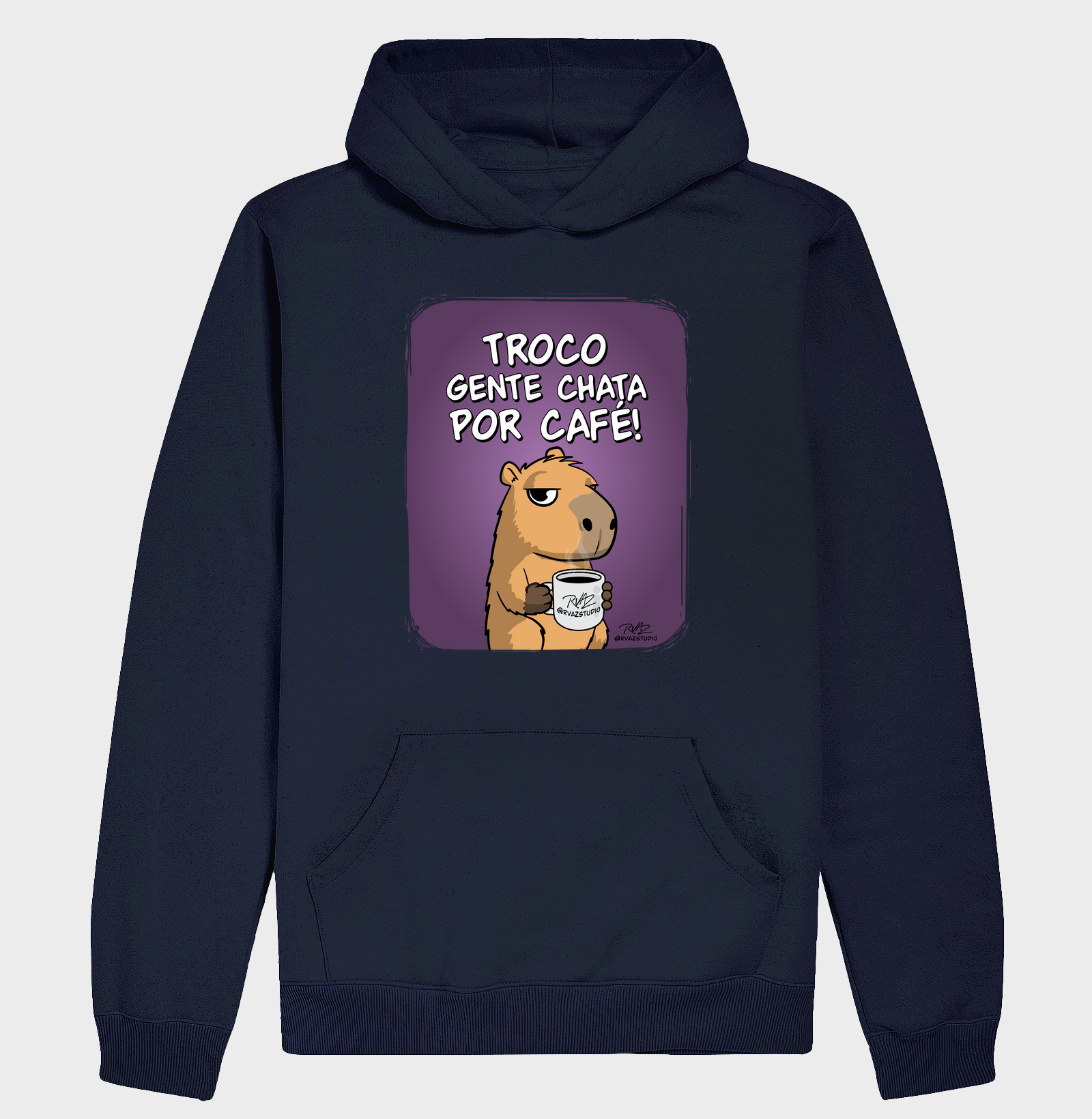 Camiseta Capivara Troco por Café - Imagem 4