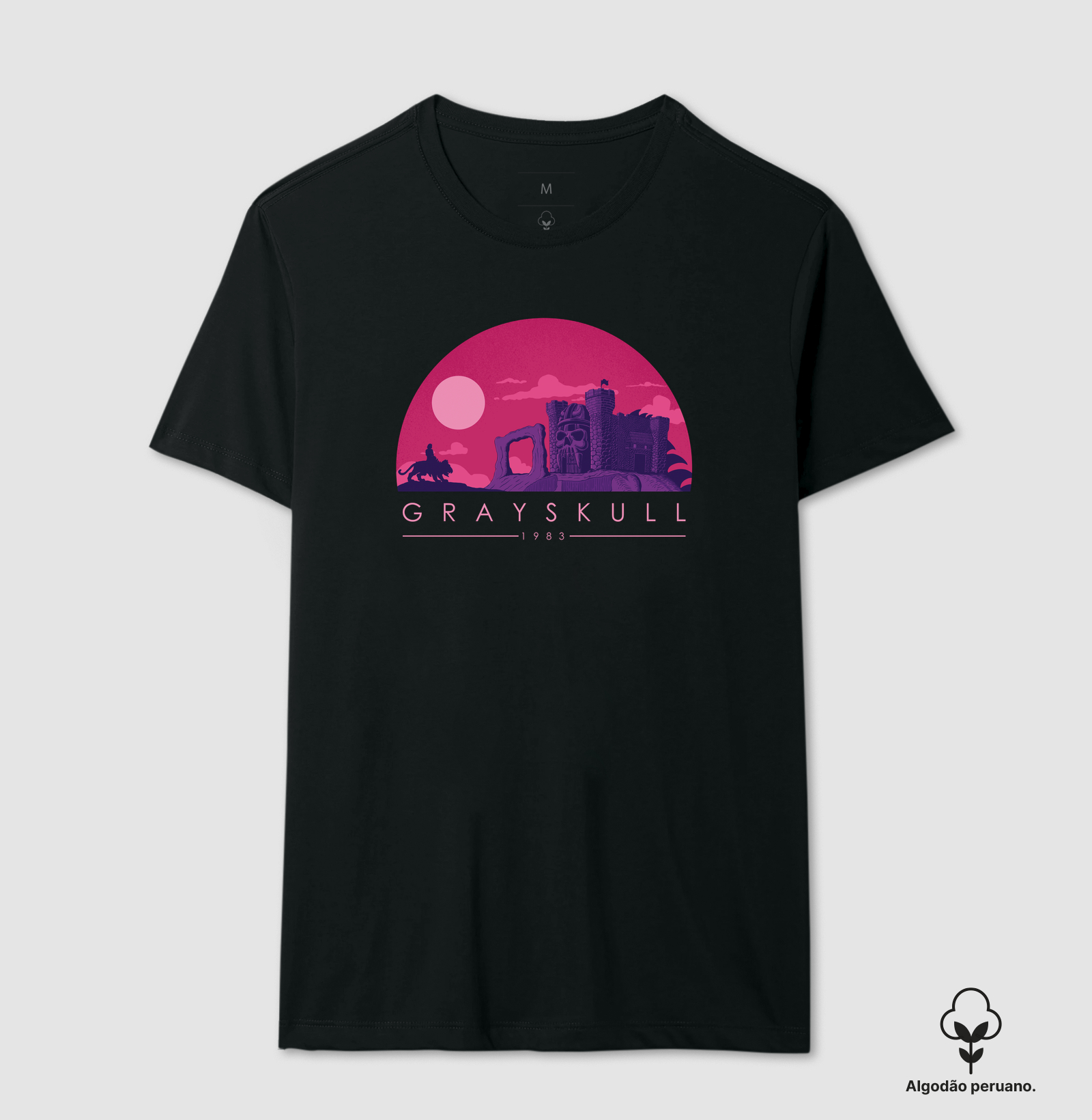 Camiseta Algodão Peruano Grayskull 1983 - Imagem 5