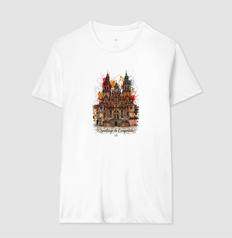 Camiseta Santiago de Compostela | Catedral - Imagem 2