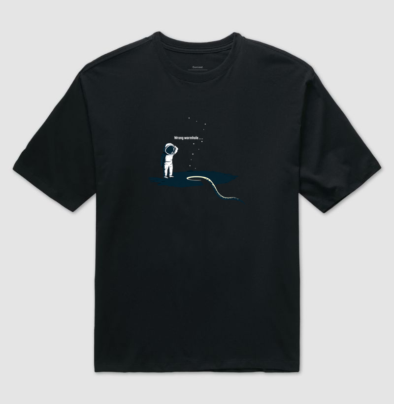 Camiseta - "Wrong Wormhole" - Imagem 2