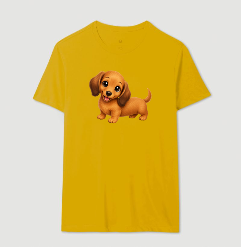Dachshund Marrom - Desenho Animado - Imagem 14