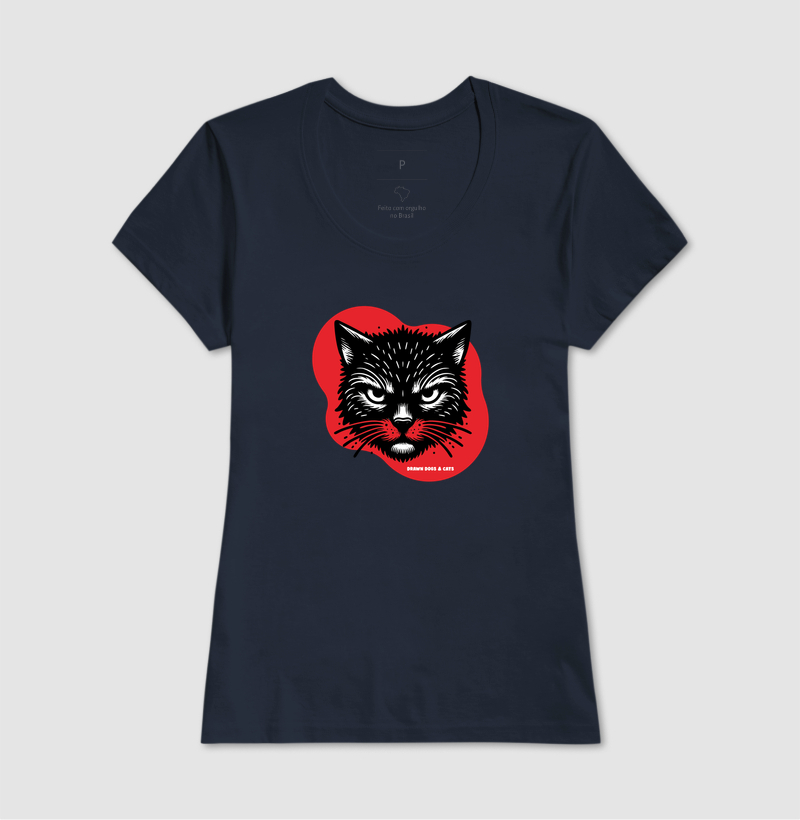 Gato preto e fundo vermelho - Imagem 8