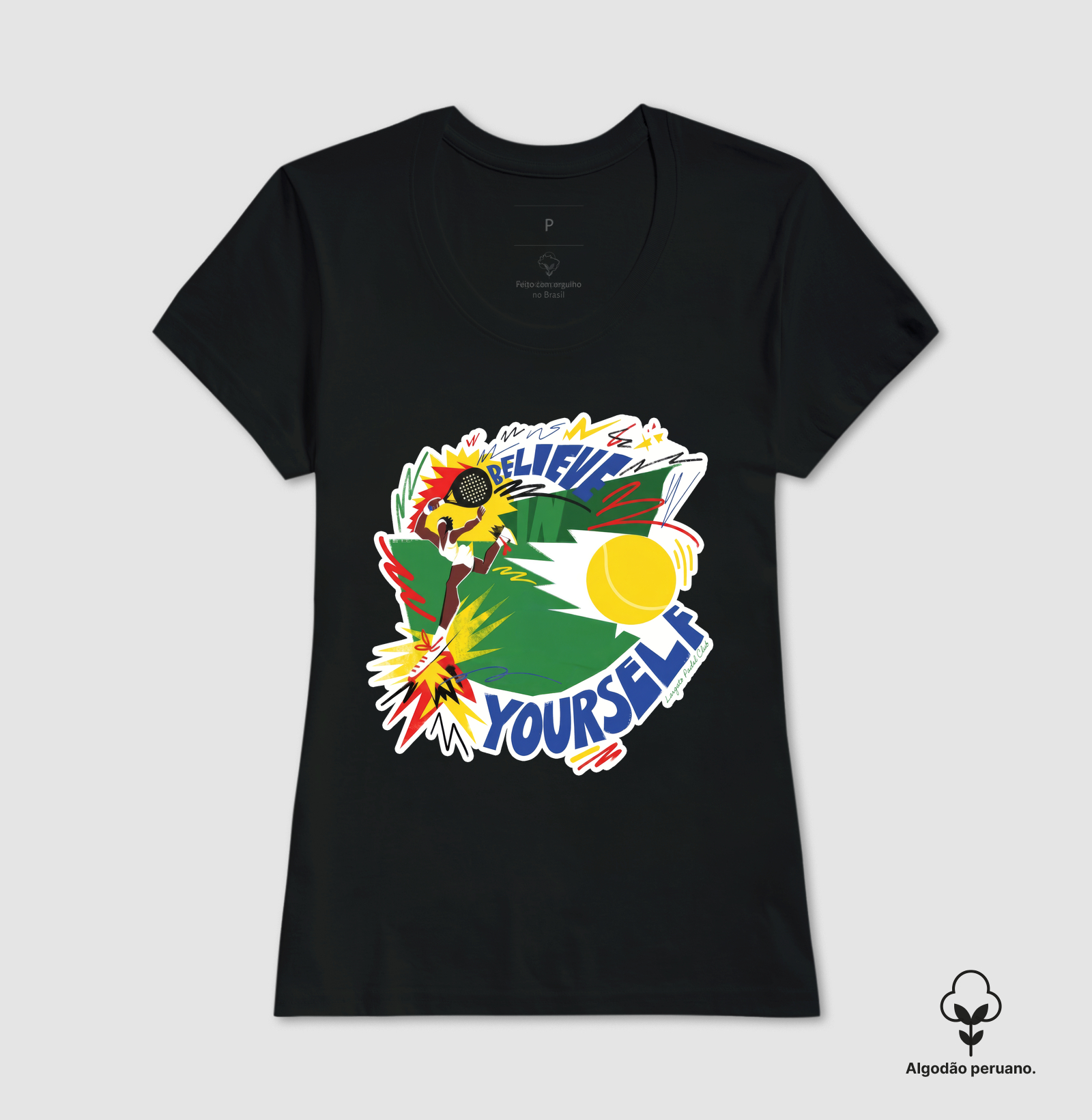 Camiseta Padel Believe in Yourself Smash - Imagem 5