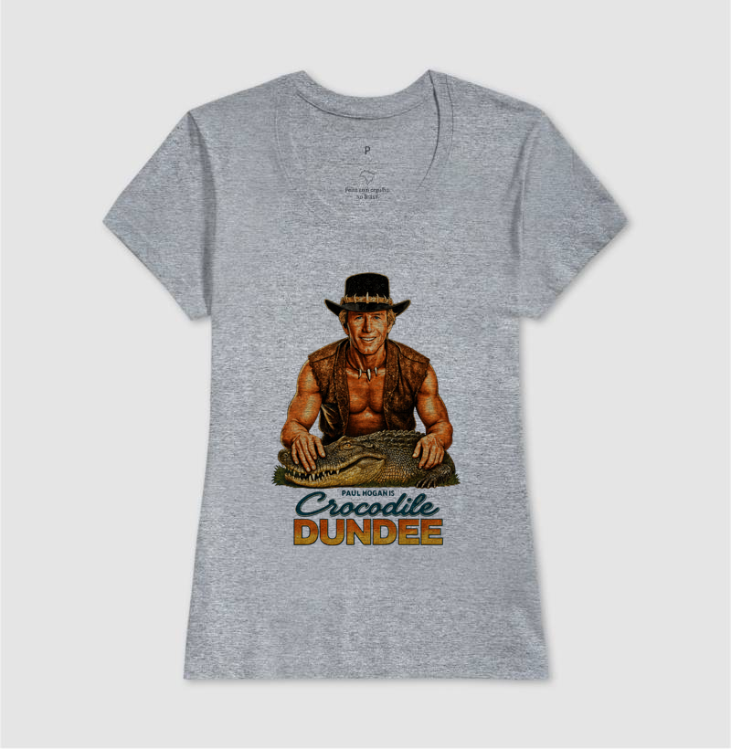 Camiseta Crocodilo Dundee Paul Hogan - Imagem 9
