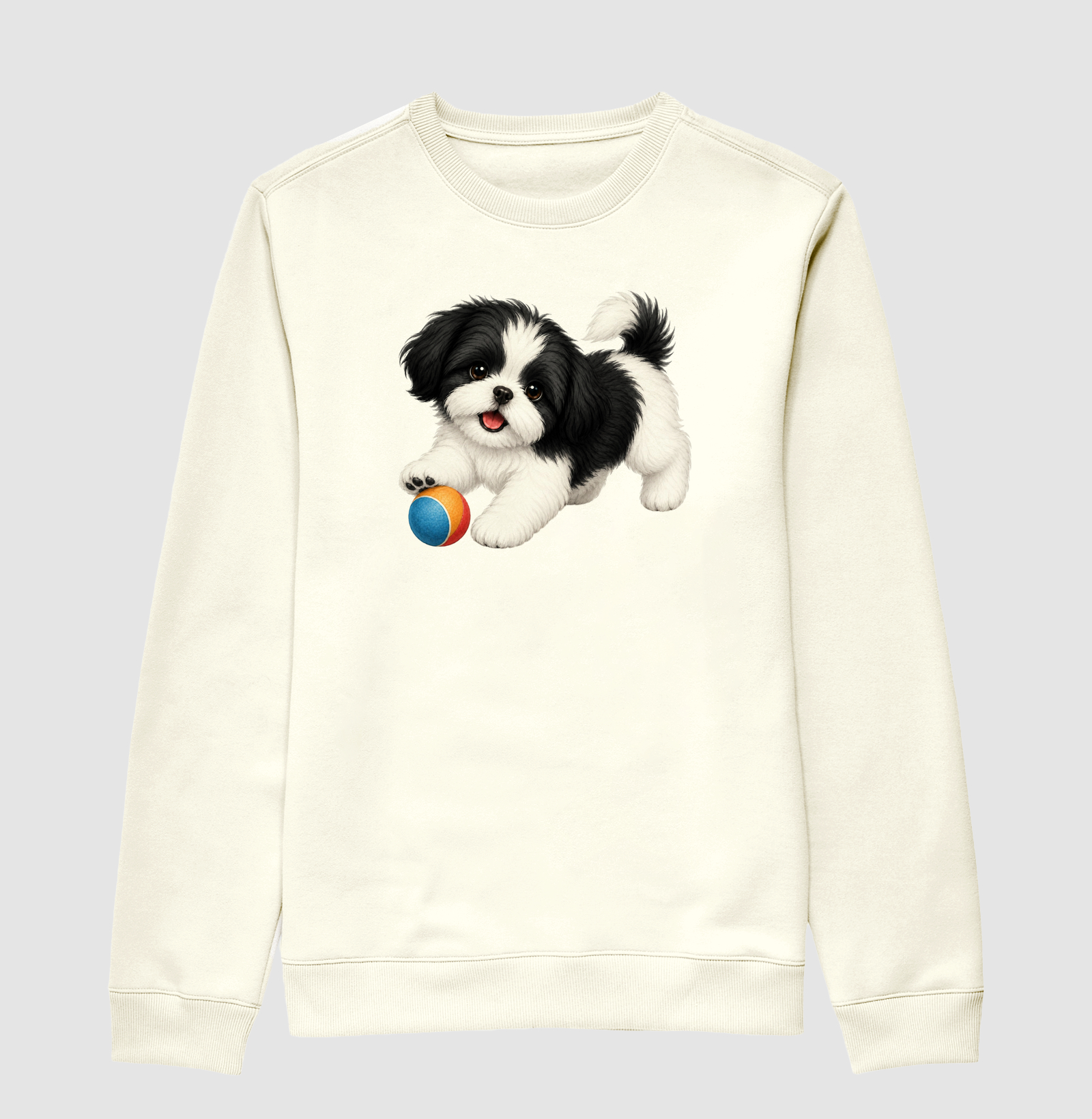 Shih Tzu Preto - Desenho Animado - Imagem 2