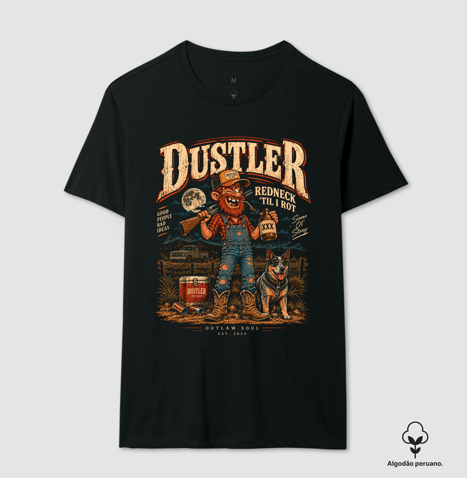Country Redneck ’Til I Rot Outlaw Soul - Imagem 2