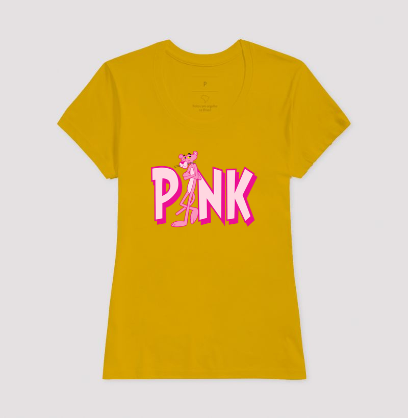 Camiseta Pantera Cor de Rosa - Imagem 15