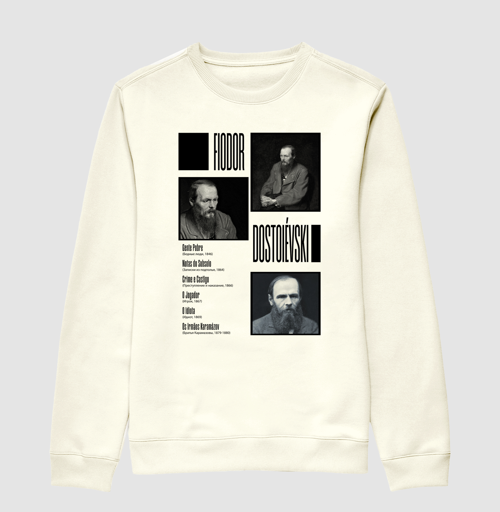 Camiseta - Dostoiévski Livros - Imagem 3