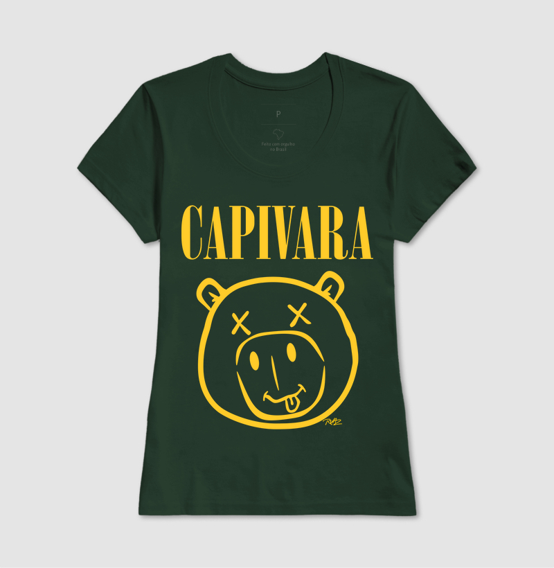 Camiseta Capivara Grunge - Imagem 11