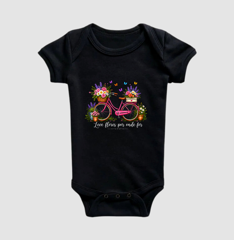 Camiseta Leve flores por onde for - Imagem 2