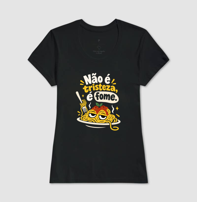 Não É Tristeza, É Fome – Macarrão - Imagem 3
