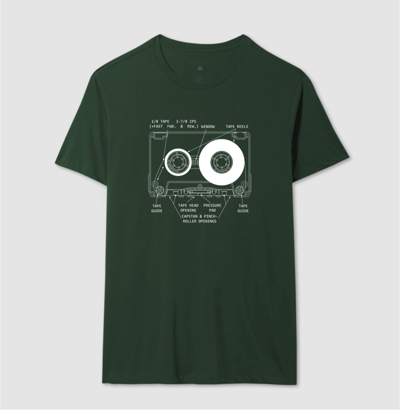 Camiseta Anatomia de uma Fita K7 - Imagem 8