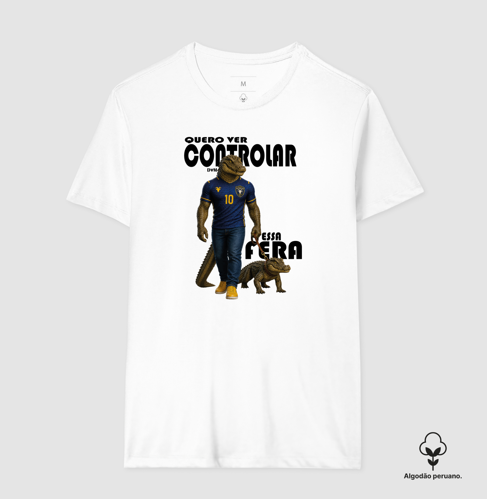 Especial Dia dos Pais (pet) - Camiseta Quero Ver Controlar Essa Fera - Imagem 8