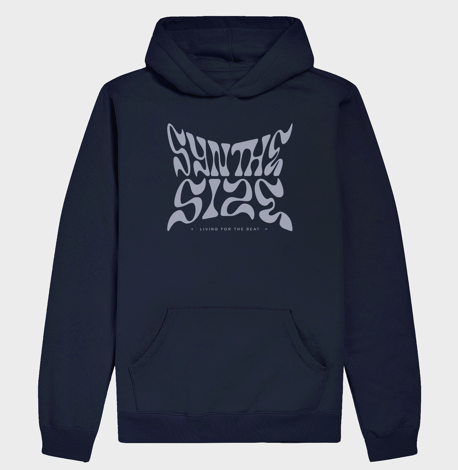 SYNTHESIZE, LIVING FOR THE BEAT. — Hoodie Moletom - Imagem 6