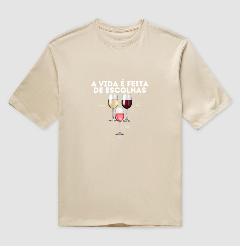 Camiseta A Vida é feita de escolhas - Imagem 3