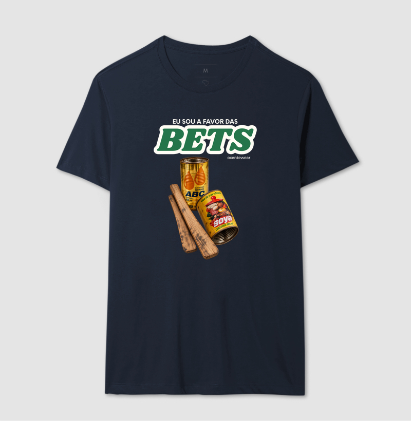 Camiseta Eu sou a favor das BETS | OxenteWear - Imagem 4