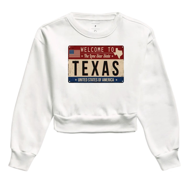 Texas (placa envelhecida) - Imagem 3