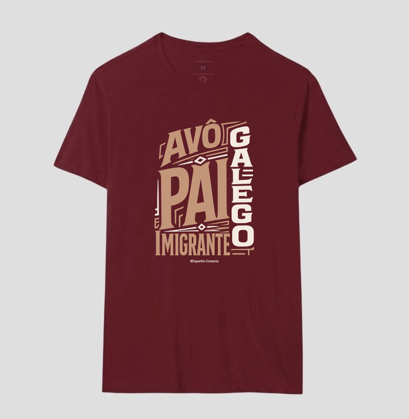 Camiseta Masculina Espanha - Avô e Pai - Imagem 10