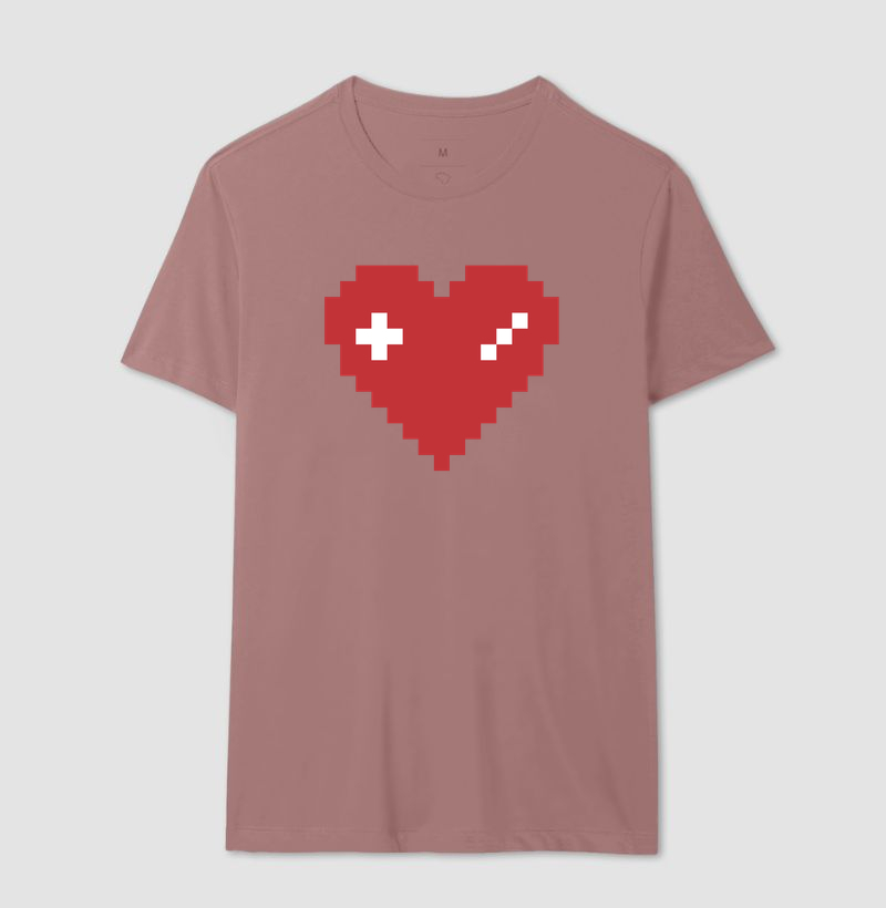 Camiseta Coração Gamer - Imagem 16