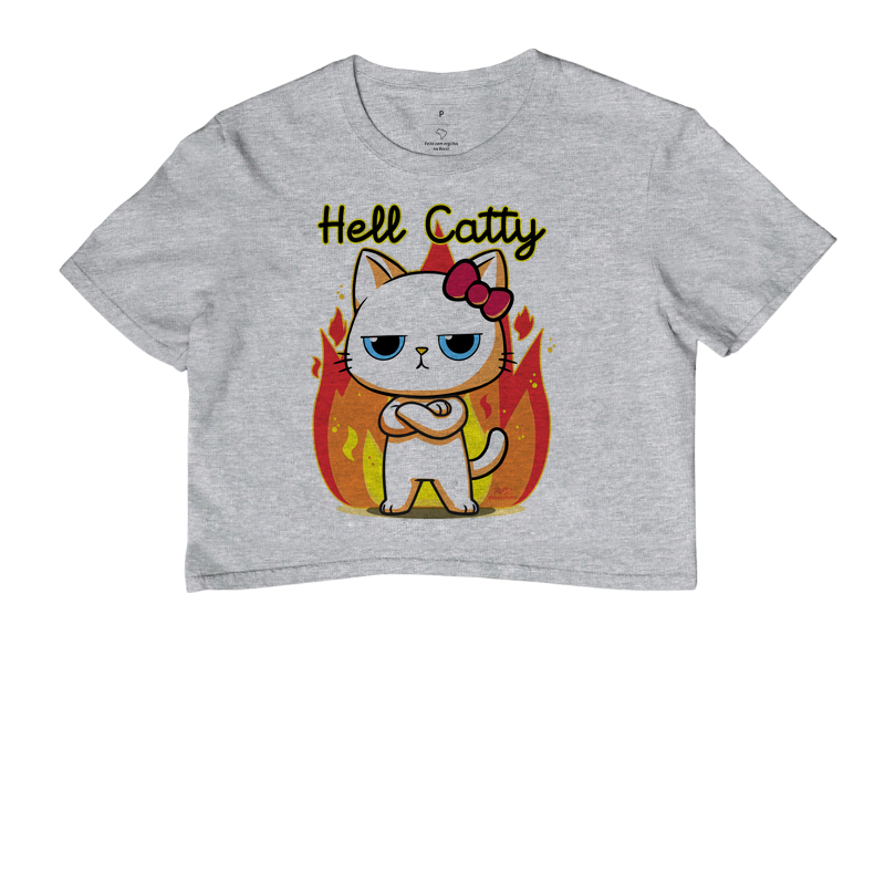 Camiseta Gato Sincero Hell Catty - Imagem 6