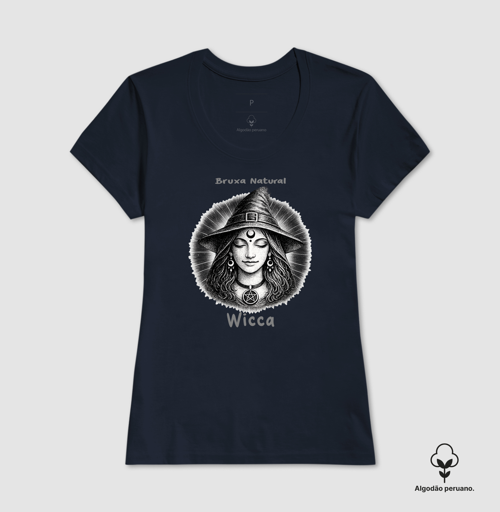 Wicca • Bruxa Natural (algodão peruano) - Imagem 10