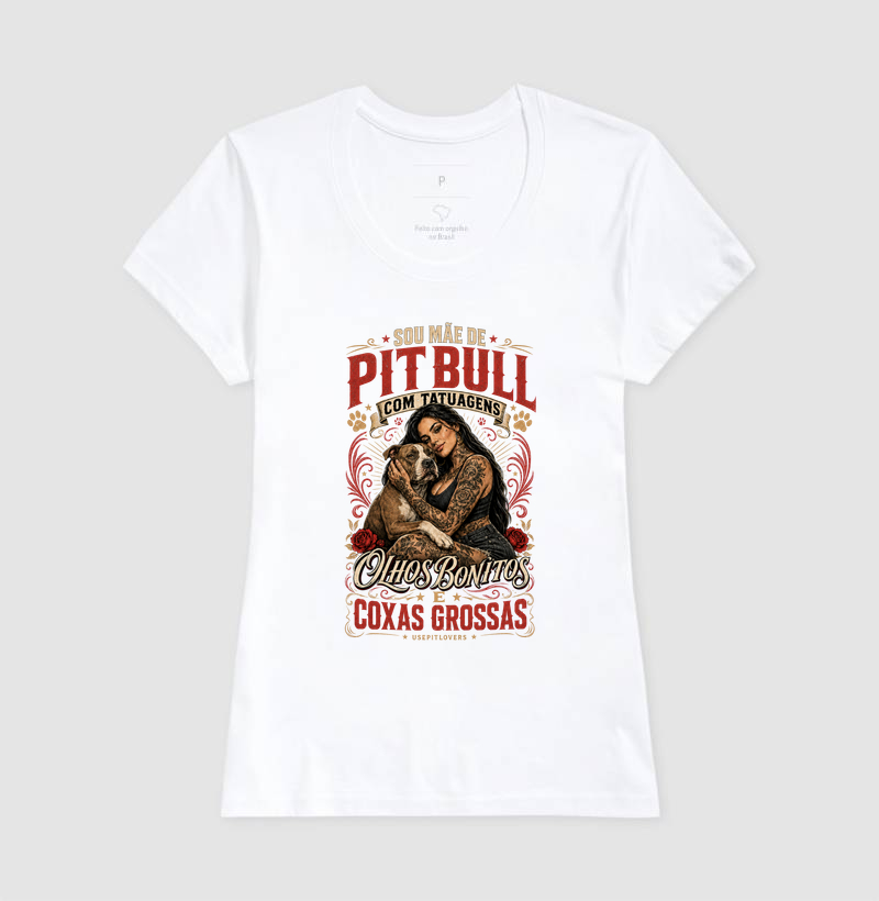 SOU MÃE DE PITBULL COM TATUAGENS OLHOS BONITOS E COXA GROSSAS - Imagem 6