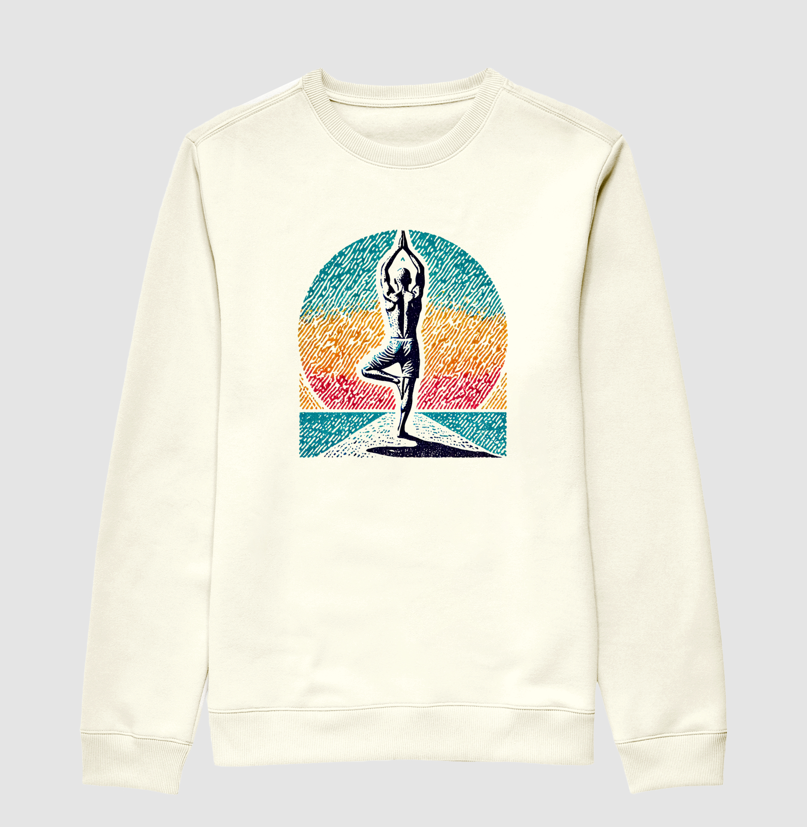 Yoga em Serigrafia 