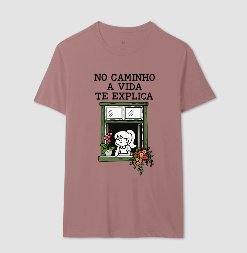 Camiseta No Caminho a Vida Te Explica (estampa G) - Imagem 16