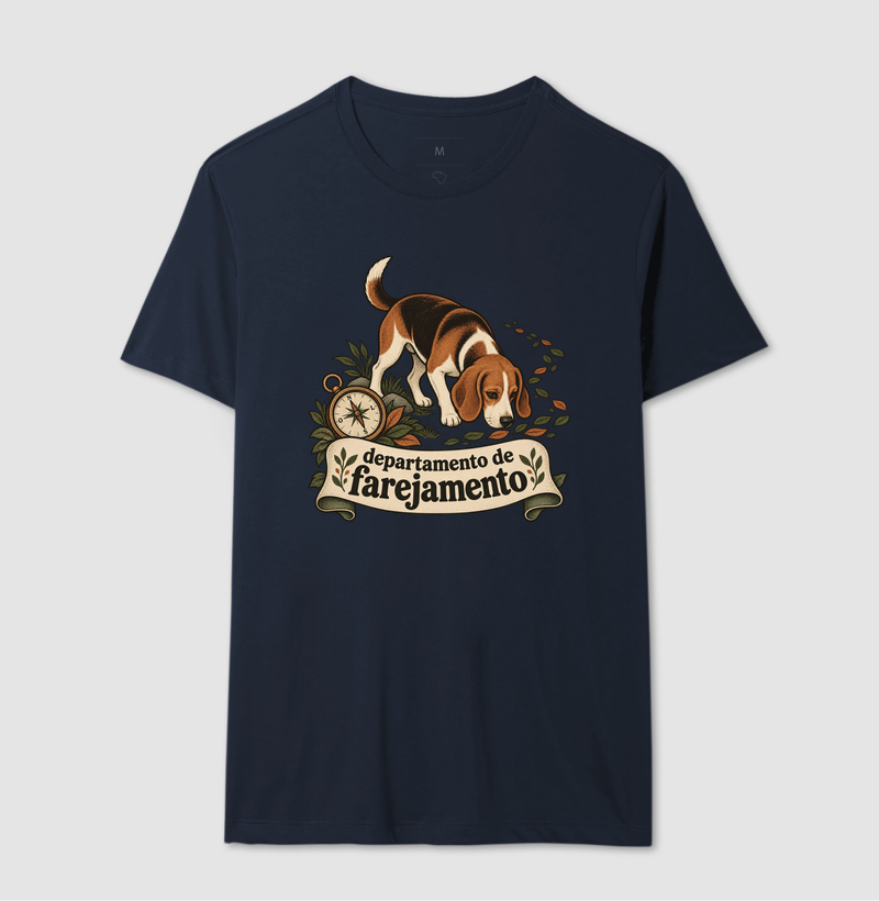 Camiseta Cão Farejador "departamento de farejamento" | Pelo & Pano - Imagem 6