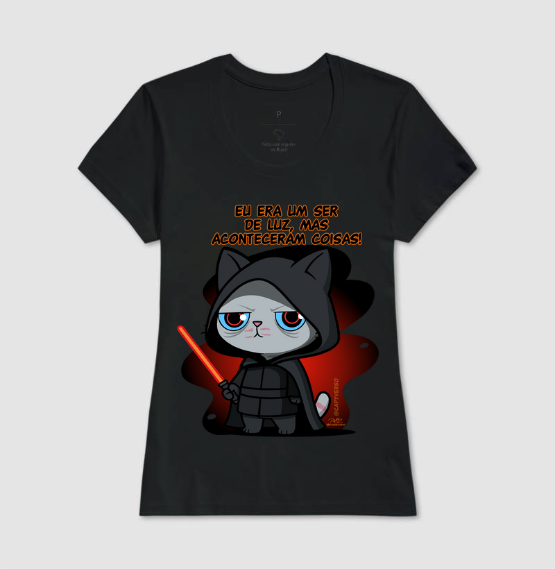 Camiseta Gato Sincero coisas - Imagem 3