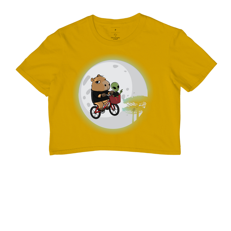 Camiseta Capivara Extraterrestre retro - Imagem 6