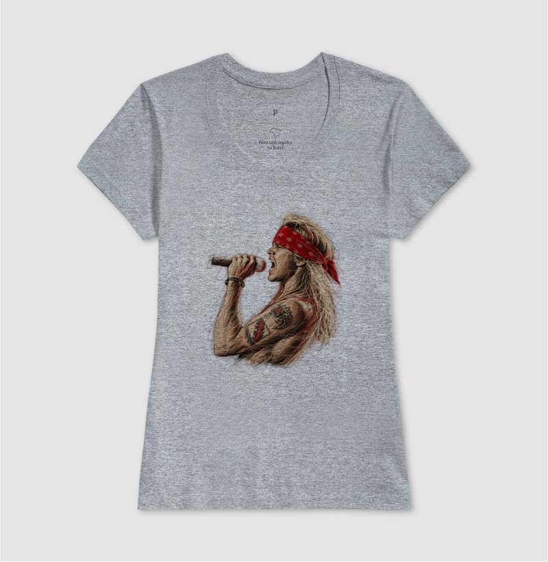 Camiseta Axl Rose Guns N’ Roses – Estampa Rock Vintage - Imagem 9