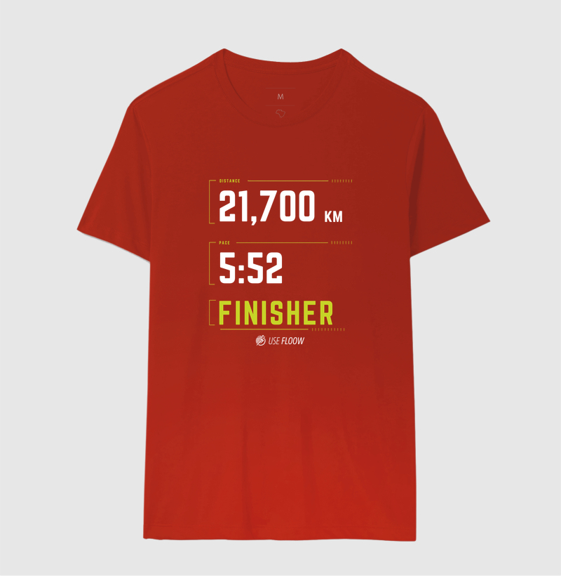 Camiseta Meia Maratona - Finisher 21,7 K Pace 5:52 - Imagem 10