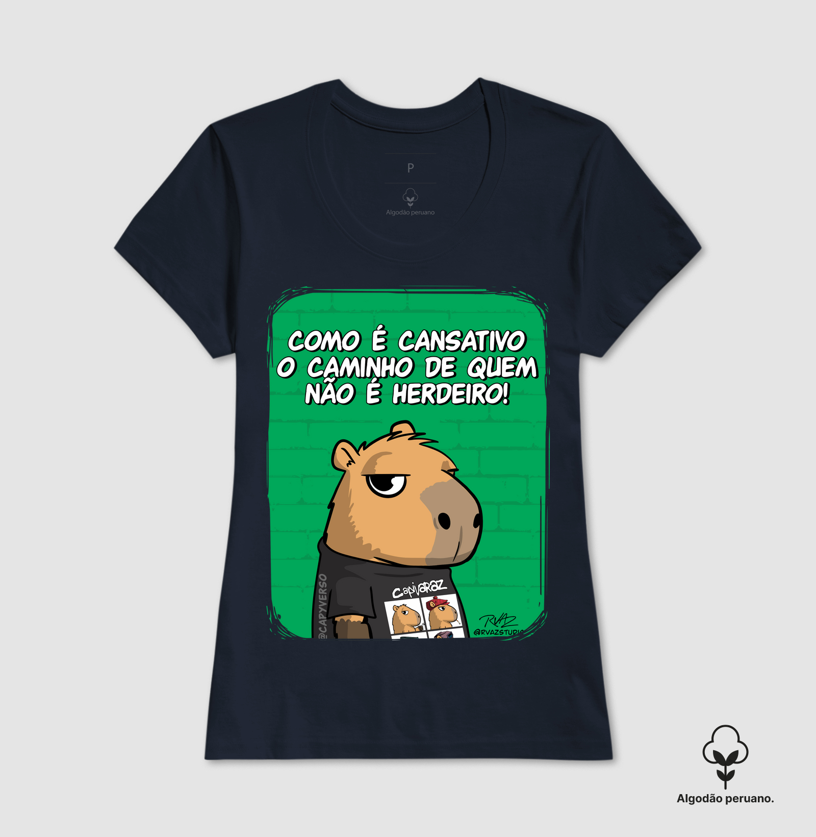 Camiseta Capivara herdeiro - Imagem 5