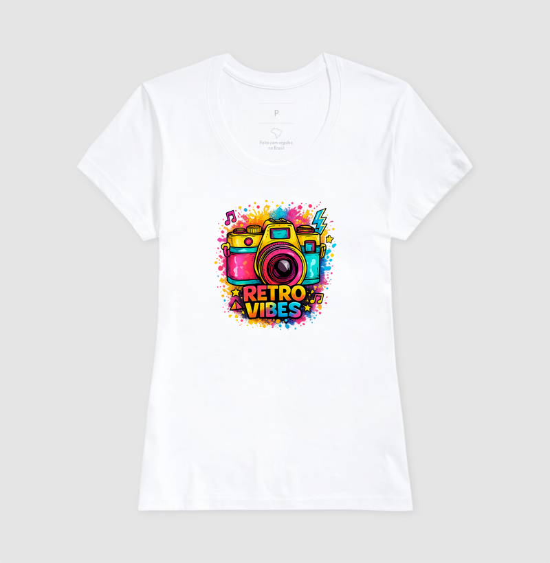 Camiseta Retro Vibes - Imagem 5