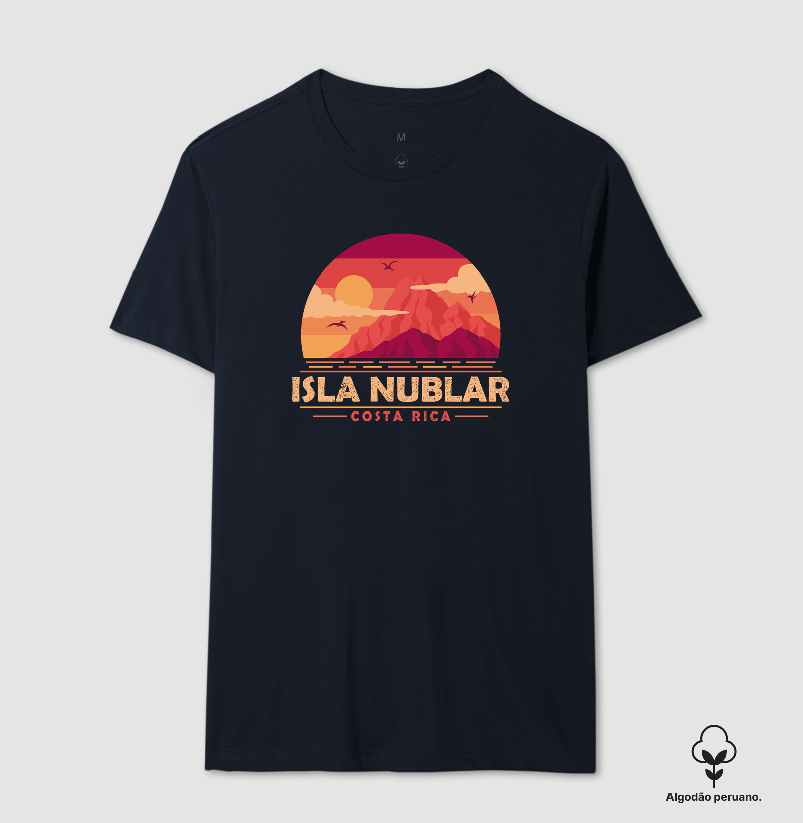 Camiseta Algodão Peruano Ilha Nublar - Imagem 5