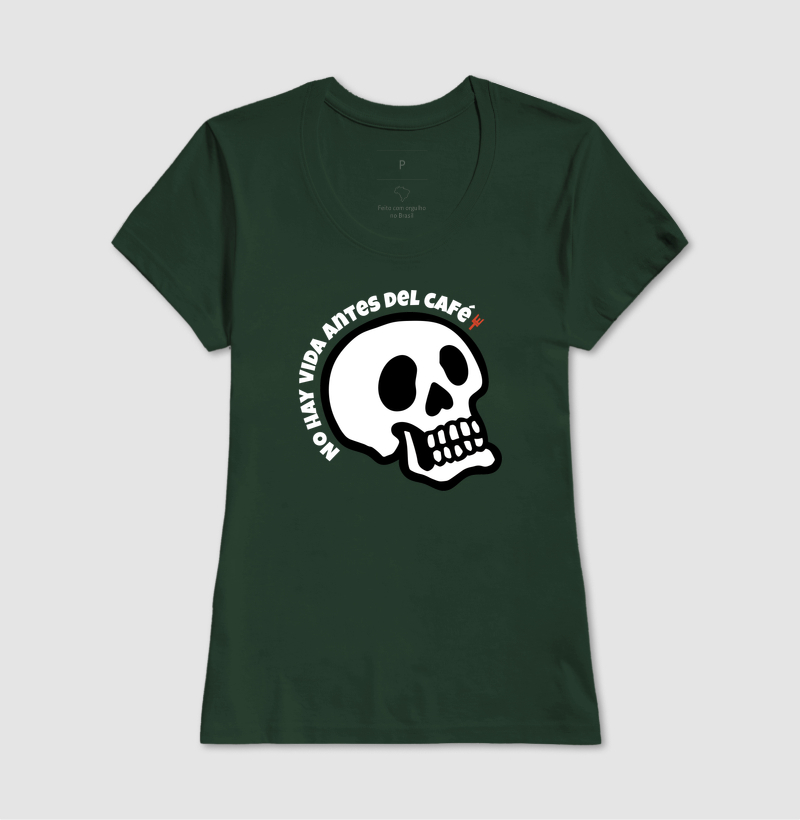Camiseta No Hay Vida Antes del Café - Imagem 11